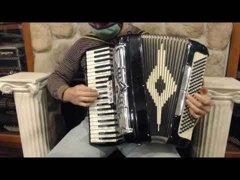 4602 - Black Castiglione Piano Accordion LM 41 120 $799