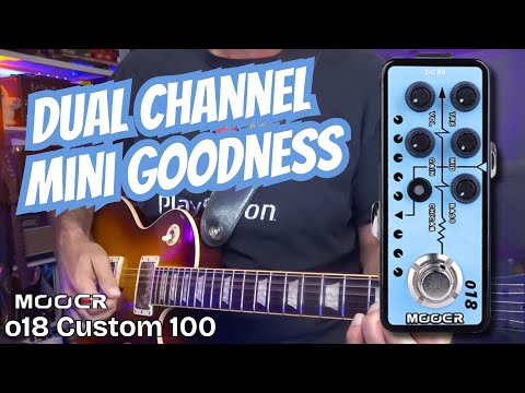 I thought these little pedals were all hype. But the @MooerAudioOfficial Custom 100 Mini is Thick!