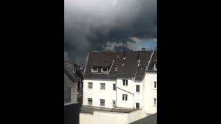 preview picture of video 'tornado über remscheid'