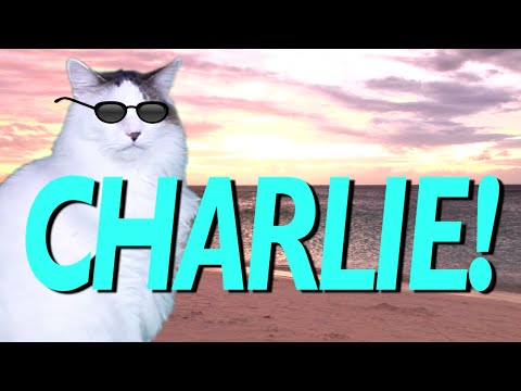 HAPPY BIRTHDAY CHARLIE! - EPIC CAT Happy Birthday Song