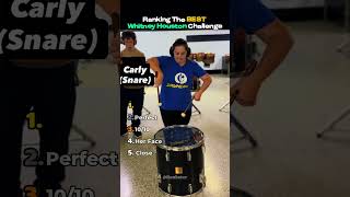Ranking The BEST Whitney Houston Challenge! 🥁😂 (Part 8) #shorts