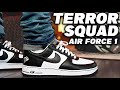 Air Force 1 x Terror Squad " Blackout " Review and On Foot !