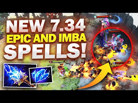 7.34 PATCH UPDATE Dota 2 - NEW IMBA SPELLS!