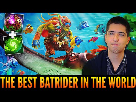 👉 Thats Why W33 Is The Best Batrider In The World - Winning Almost Every Time On Mid With This Hero