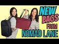 NEW Personal Items from Nomad Lane | Tote & Backpack REVIEW!
