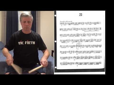 2022 H.S. All-State Snare Etude at 175