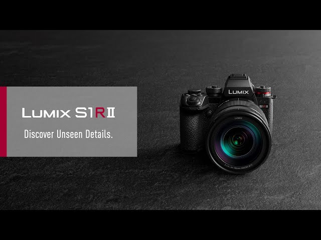 Vidéo PANASONIC LUMIX DC-S1R II Boitier nu