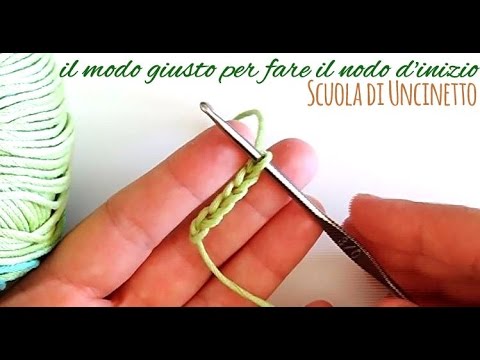 Scuola di Uncinetto: il nodo d'inizio perfetto