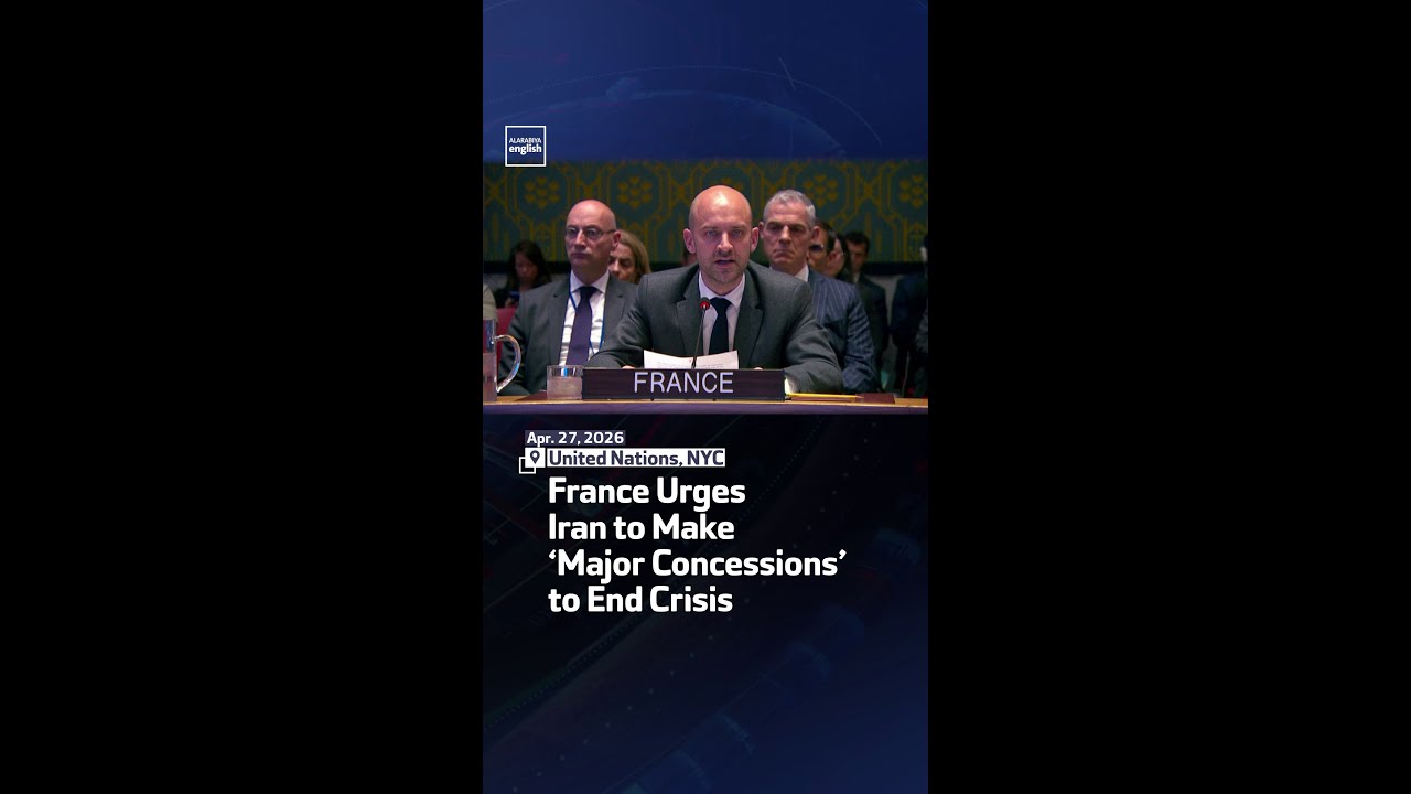 Video | France Urges Iran To Make ‘Major Concessions’ To End Crisis