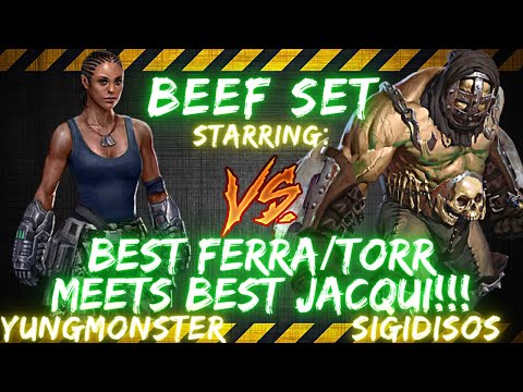 BEEF SET ft. Yungmonster vs Sigidisos | BEST FERRA/TORR MEETS BEST JACQUI!!!