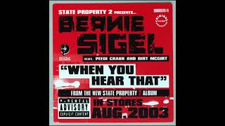 Beanie Sigel - When You Hear That (Acapella)