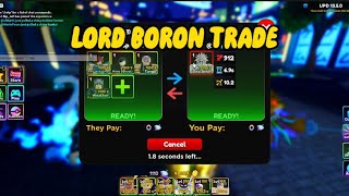 ANIME ADVENTURES TRADING SERIES PART 2 | LORD BORON TRADE???