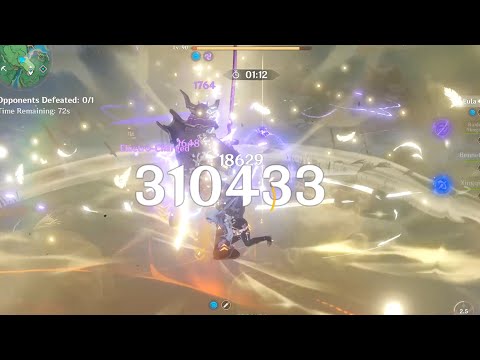 Eula WGS 300k dmg, talent lvl 7 btw