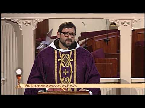 EWTN Daily Catholic Mass- 2014-4-5- Fr. Leonard Mary