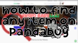HOW TO FIND ANYTHING ON PANDABUY｜TIPS AND TRICKS 2023
