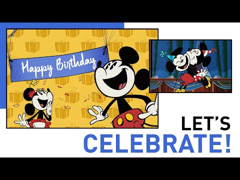 ハッピーバースデー ミッキー&ミニー| 祝おう (Happy Birthday Mickey & Minnie! | Let's Celebrate)