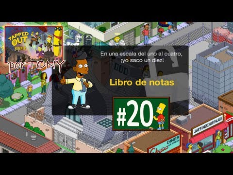 Los Simpson Springfield "Juegos'19: Capítulo 20 - Libro de notas" por Tony