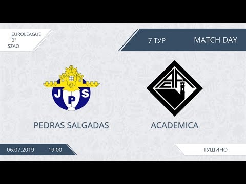 AFL19. EuroLeague. SZAO. Division A. Day 7. Pedras Salgadas-Academica