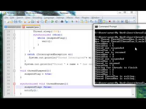 Learn Java In Hindi 35 C Thread Programming Contd Learning Java