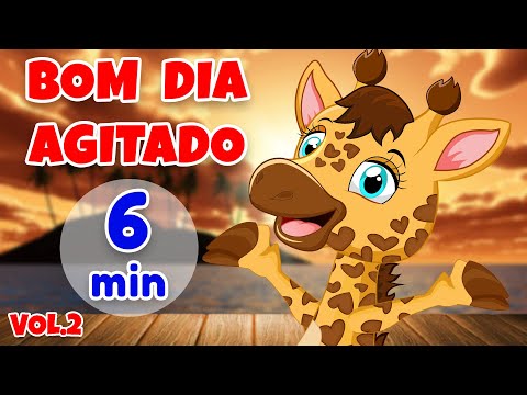 Bom Dia Agitado Vol.2 - Giramille 6 min | Desenho Animado Musical