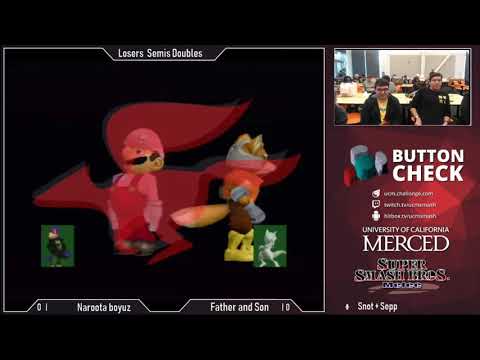 Button Check 13 - Doubles Losers R3: Father & Son vs  Pain and Chok