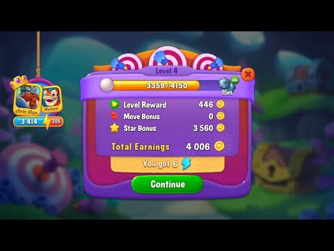 @Fishdom Atlantis Cup Stage 29 - 36. Challenge Level 4 Stage 3 Completed.