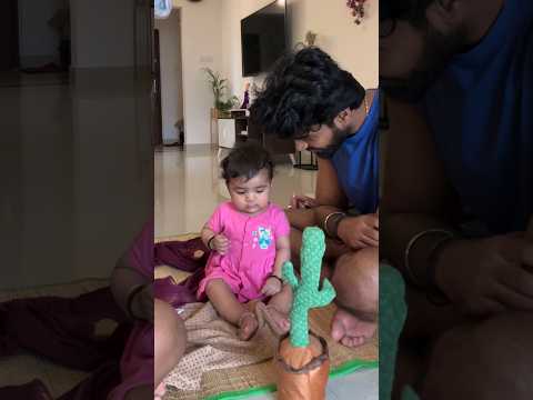 Isha reacts to her New Toy 🧸🧿 | #babygirl | @getfitwithsiva