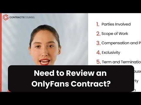How to Review an OnlyFans Management Contract [Important Terms to Find]