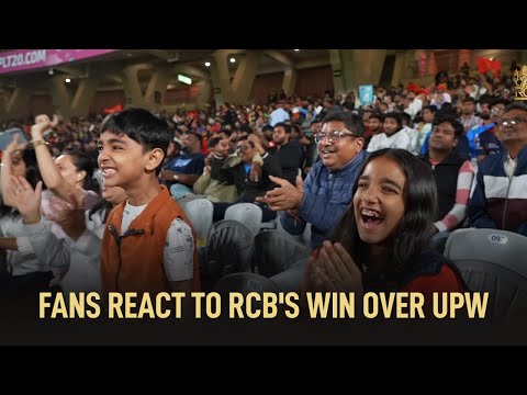 UPW vs RCB: Fans Reaction after the match | WPL 2026