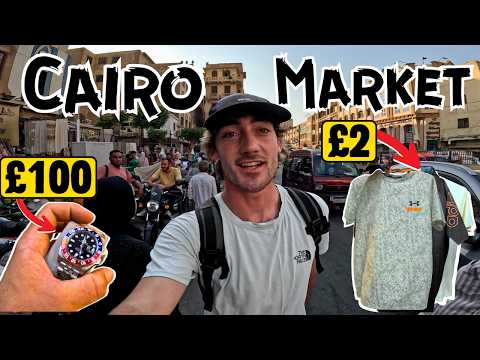 Exploring Egypt’s Biggest Market!! 🇪🇬 Khan El Khalil