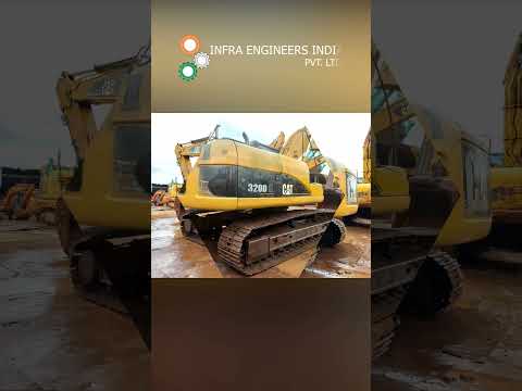 Used CAT 320D excavator