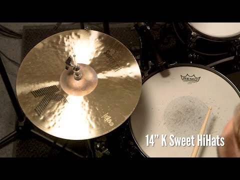 Zildjian Sound Lab: 14" K Sweet HiHats (Played on Kit)