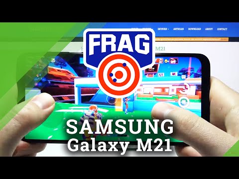 Gaming Quality Test on Samsung Galaxy M21 - FRAG Pro Shooter Gameplay