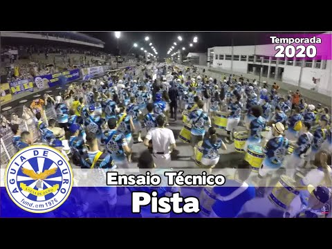 Águia de Ouro 2020 - Bateria no ensaio técnico - Pista - #ETSP2020