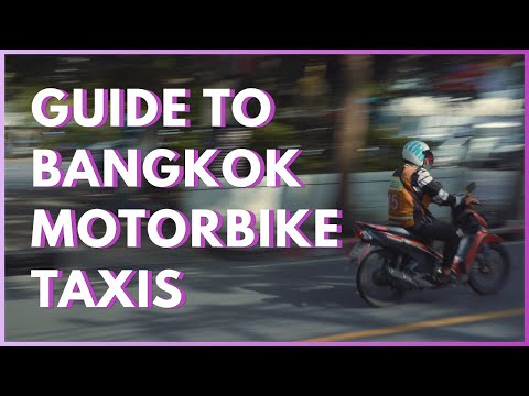 Guia para mototáxis em Bangkok - viagens para Bangkok, Tailândia