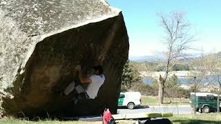 Video thumbnail of El deseado, 6c. Burguillo