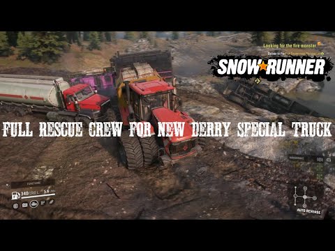 Looking For The Fire Monster Getting The Derry Special 15C-177 New SnowRunner Phase 9 DLC/Update PTS