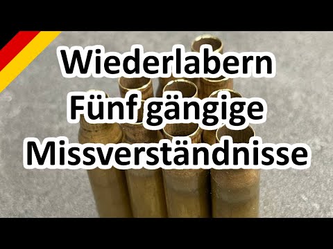 GERMAN: Five common misconceptions about reloading