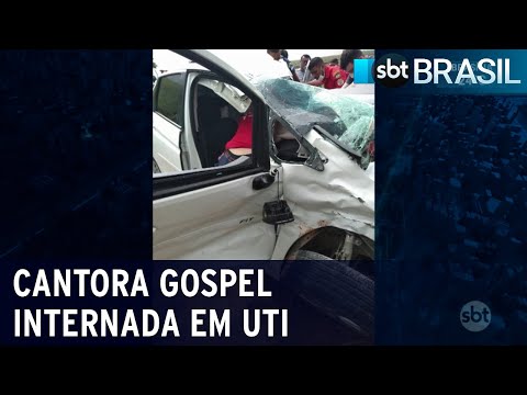 Cantora gospel Amanda Wanessa está internada em UTI no Recife | SBT Brasil (05/01/21)