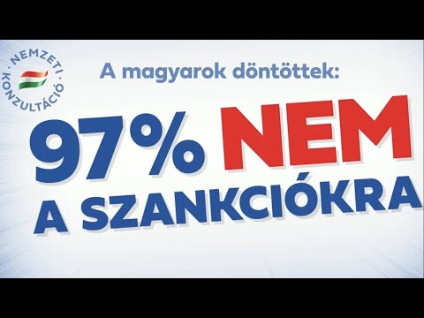 Nemzeti konzultáció: 97 százalék nem a szankciókra