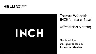 Institutsvortrag: Nachhaltige Designprozesse & Innenarchitektur