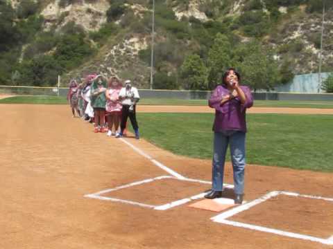 Pepper MaShay Sings the National Anthem