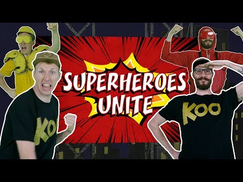 Koo Koo Kanga Roo - Superheroes Unite (Dance-A-Long)