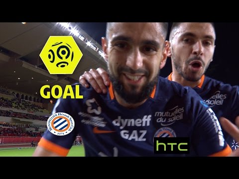 Goal Ryad BOUDEBOUZ (9') / AS Monaco - Montpellier Hérault SC (6-2)/ 2016-17