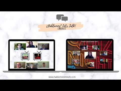 &iquest;Hablamos? Let's Talk! video.