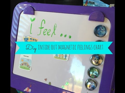 DIY Inside Out Magnetic Feelings Chart Video