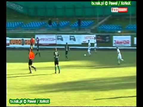 tv.nsk.pl 2011-11-05 Okocimski KS Brzesko - Stal Stalowa Wola 2-0 (0-0) bramki relacja