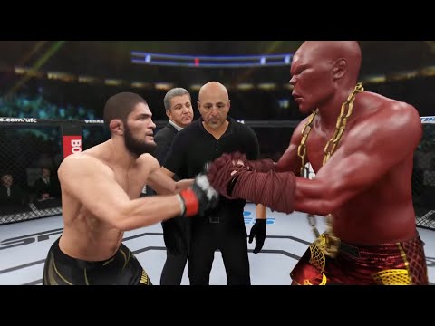 Khabib vs. Red Titan - EA Sports UFC 4 - Champion Fight 🦅