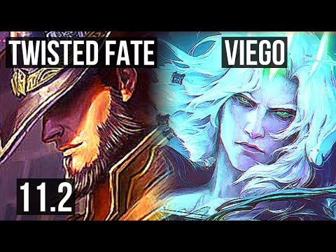 TWISTED FATE vs VIEGO (MID) | 4/0/6, Rank 8 TF | NA Challenger | v11.2