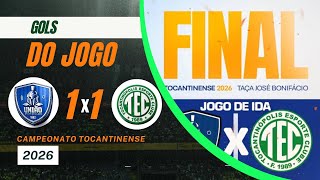 União AC 1x1 Tocantinópolis EC | VEJA OS GOLS DO JOGO